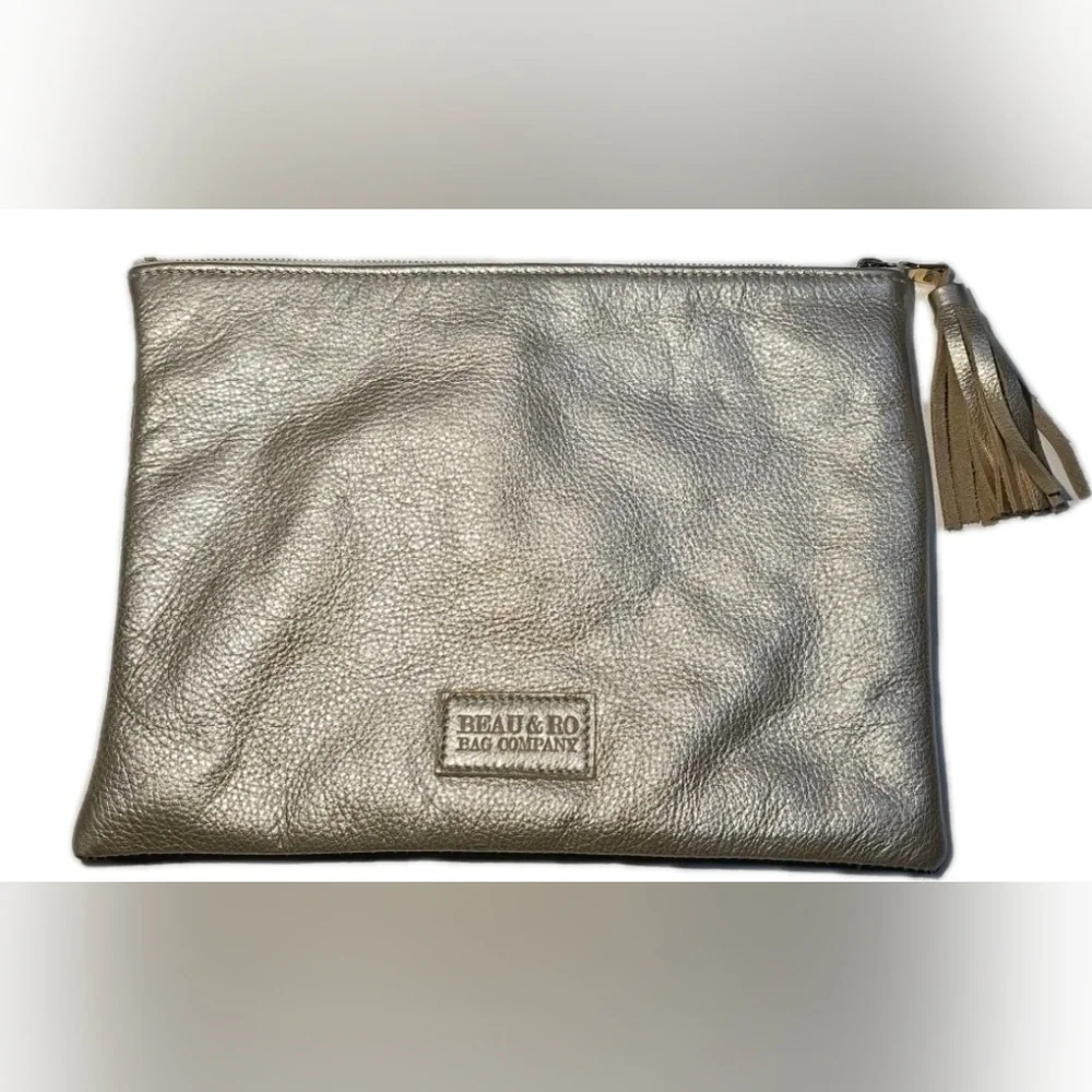 Beau & Ro Bag Company Tote Bag Clutch Nautical Boats Makeup Travel